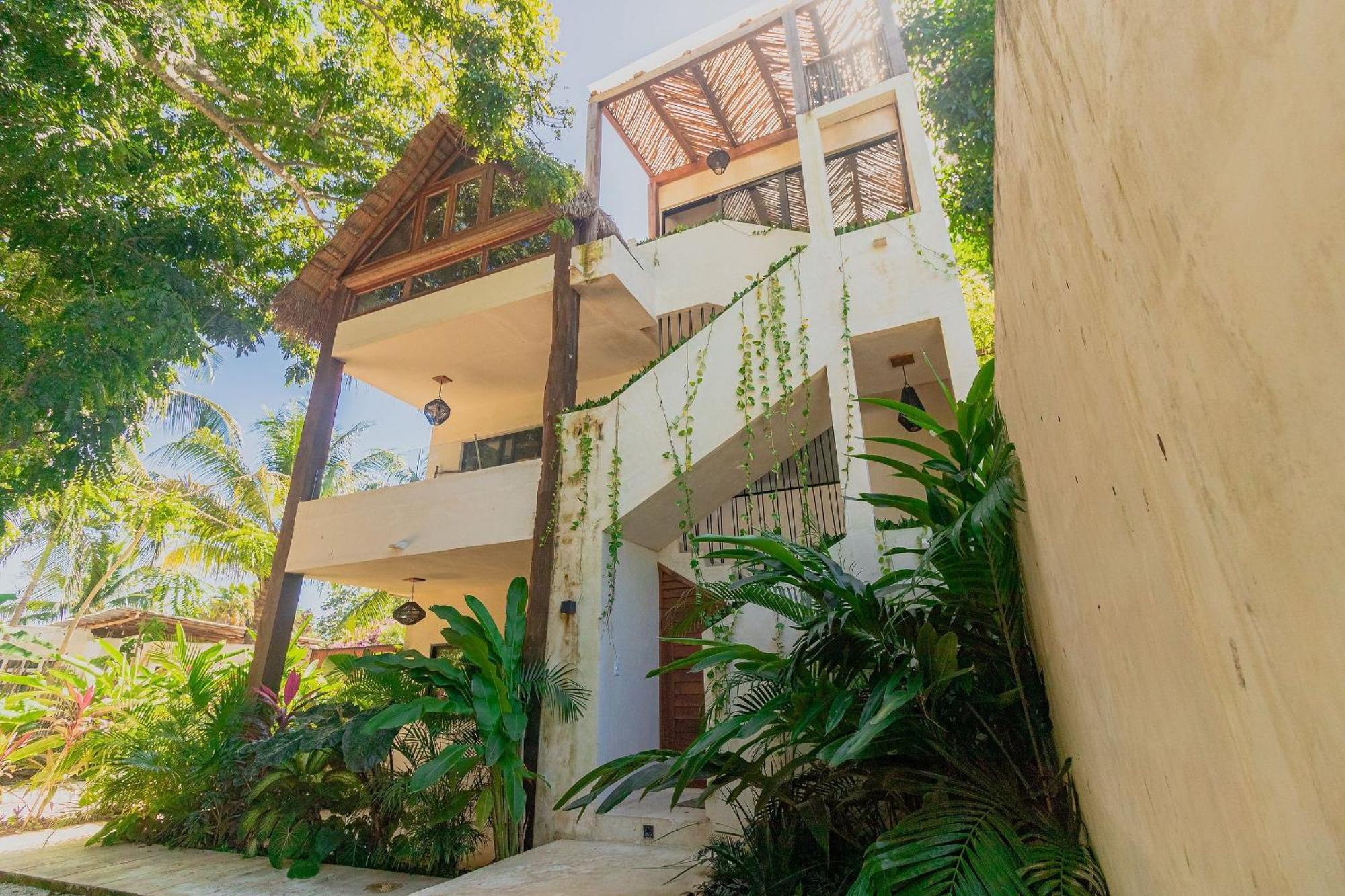 Casa De Piedra - Departamentos Bacalar- Exterior foto